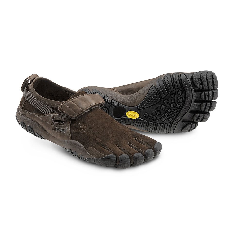 Tenis Mujer Marrom - FiveFingers Kso Trek - QKYWIT-549